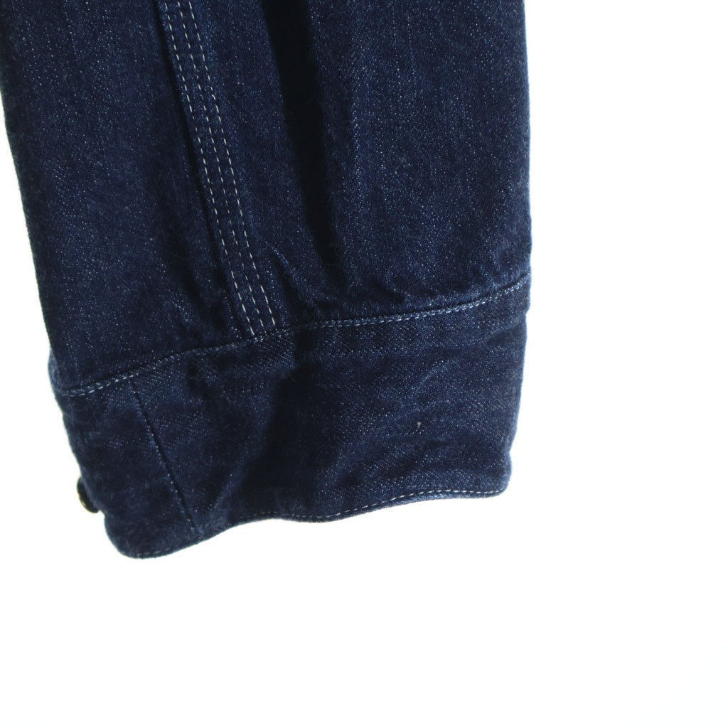 INTERIM(インテリム) 26SS ZIMBABWE COTTON SHUTTLE DENIM 1st HERCULES COVERALL ジンバブエコットン シャトル デニム 1st ヘラクレス カバーオール インディゴ IT26S041