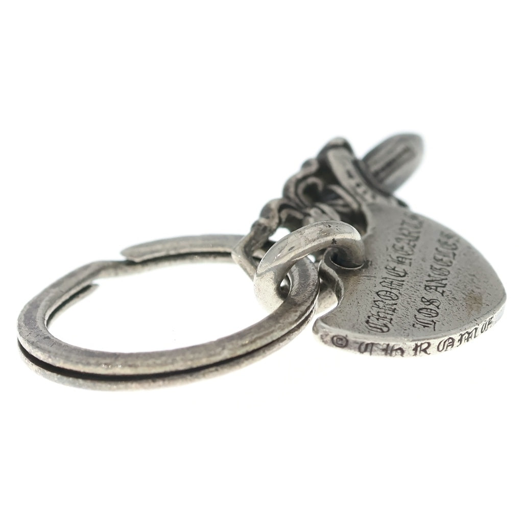 CHROME HEARTS(クロムハーツ) SHIELD LOSANGELES & DAGGER ロサンゼルス シールド ダガー キーリング シルバー
