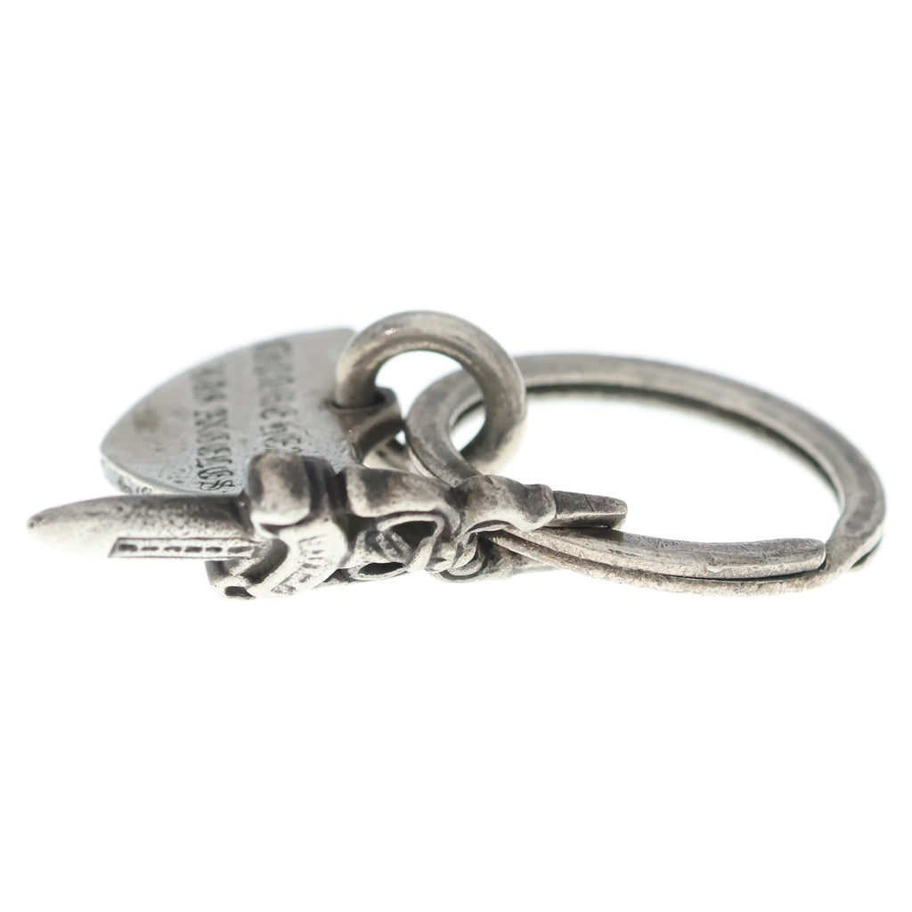 CHROME HEARTS(クロムハーツ) SHIELD LOSANGELES & DAGGER ロサンゼルス シールド ダガー キーリング シルバー