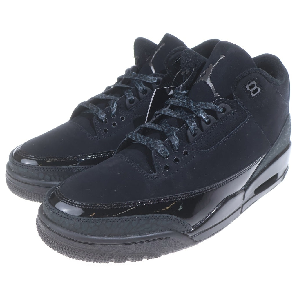 NIKE(ナイキ) AIR JORDAN 3 Retro Black Cat エアジョーダン3 レトロ ブラックキャット ハイカットスニーカー US10/28cm CT8532-001