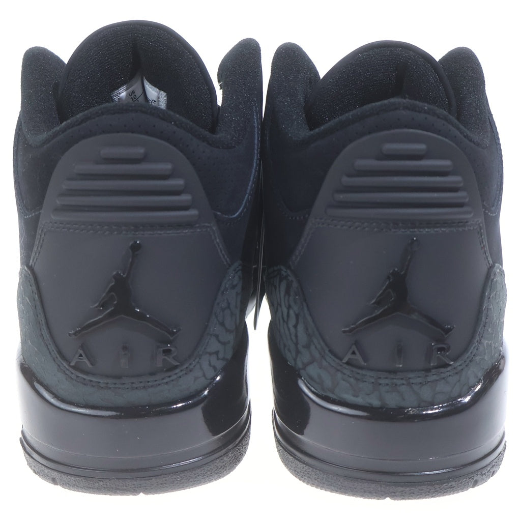 NIKE(ナイキ) AIR JORDAN 3 Retro Black Cat エアジョーダン3 レトロ ブラックキャット ハイカットスニーカー US10/28cm CT8532-001