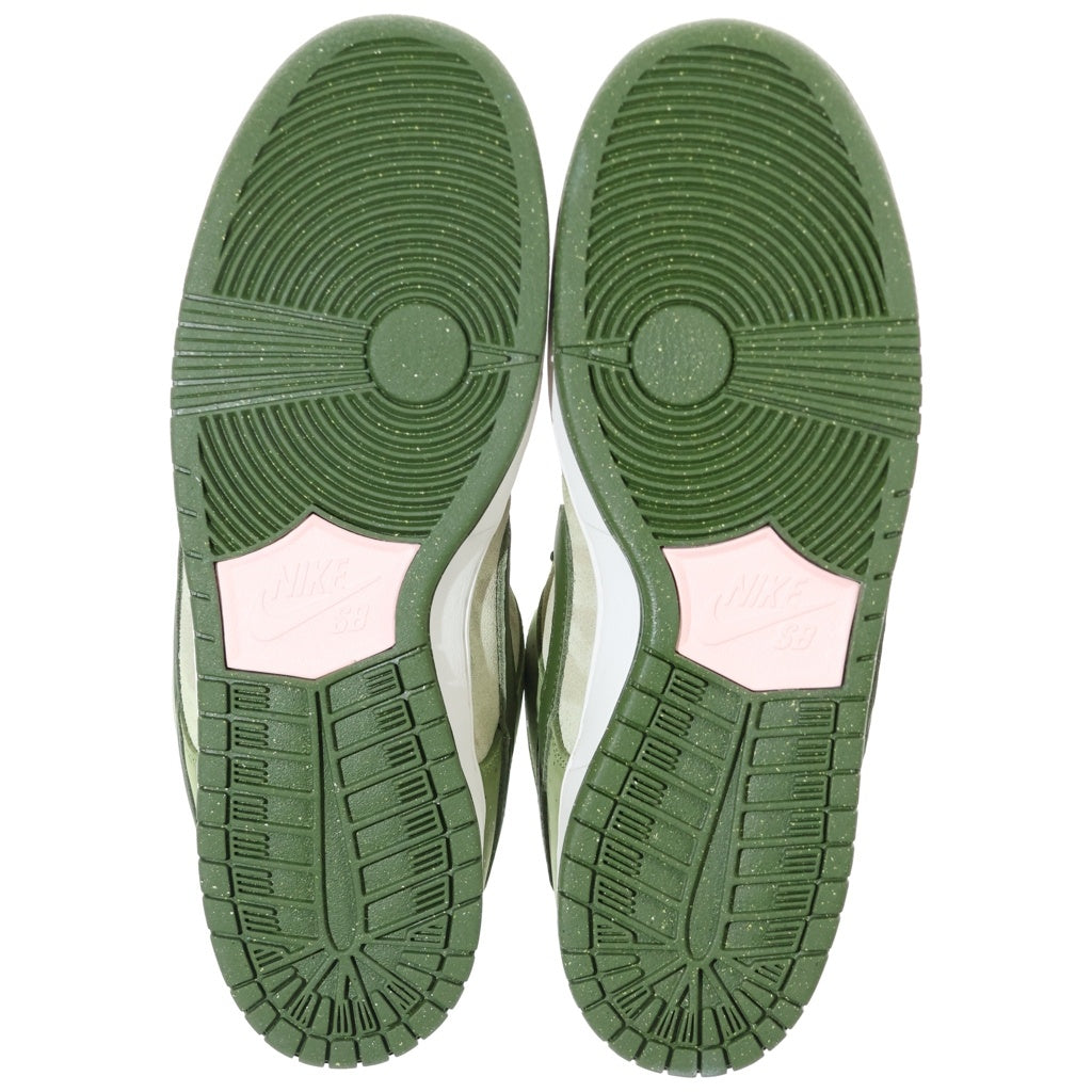 NIKE SB(ナイキエスビー) ×Yuto Horigome Dunk Low Matcha 堀米雄斗 ホリゴメユウト ダンク ローカットスニーカー 抹茶 グリーン US10/28cm HF8022-300