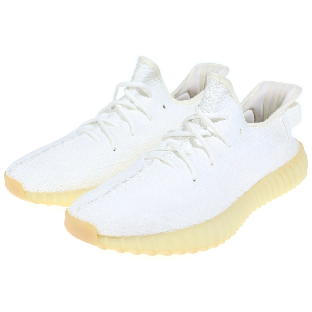 adidas(アディダス) YEEZY BOOST 350 V2 CREAM WHITE CP9366 イージーブースト350V2 クリーム ホワイト ローカットスニーカー ホワイト US10/28cm