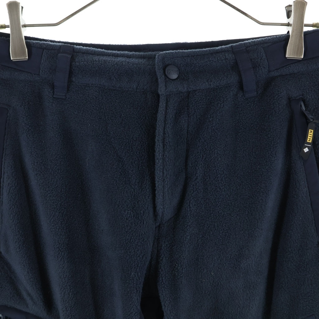 Columbia(コロンビア) ×KITH キス フリース ナイロン クライミングパンツ ネイビー