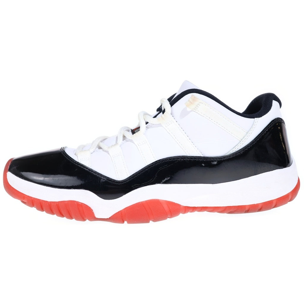 NIKE(ナイキ) AIR JORDAN 11 RETRO LOW BRED AV2187-160 エアジョーダン11 レトロ ブレッド ローカットスニーカー US10.5/28.5cm ブラック/レッド/ホワイト