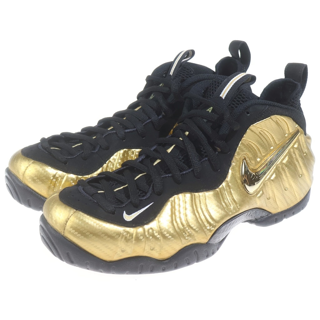 NIKE(ナイキ) AIR FORMPOSITE PRO 624041-701 エアフォームポジット プロ ミッドカットスニーカー ゴールド US10.5/28.5cm