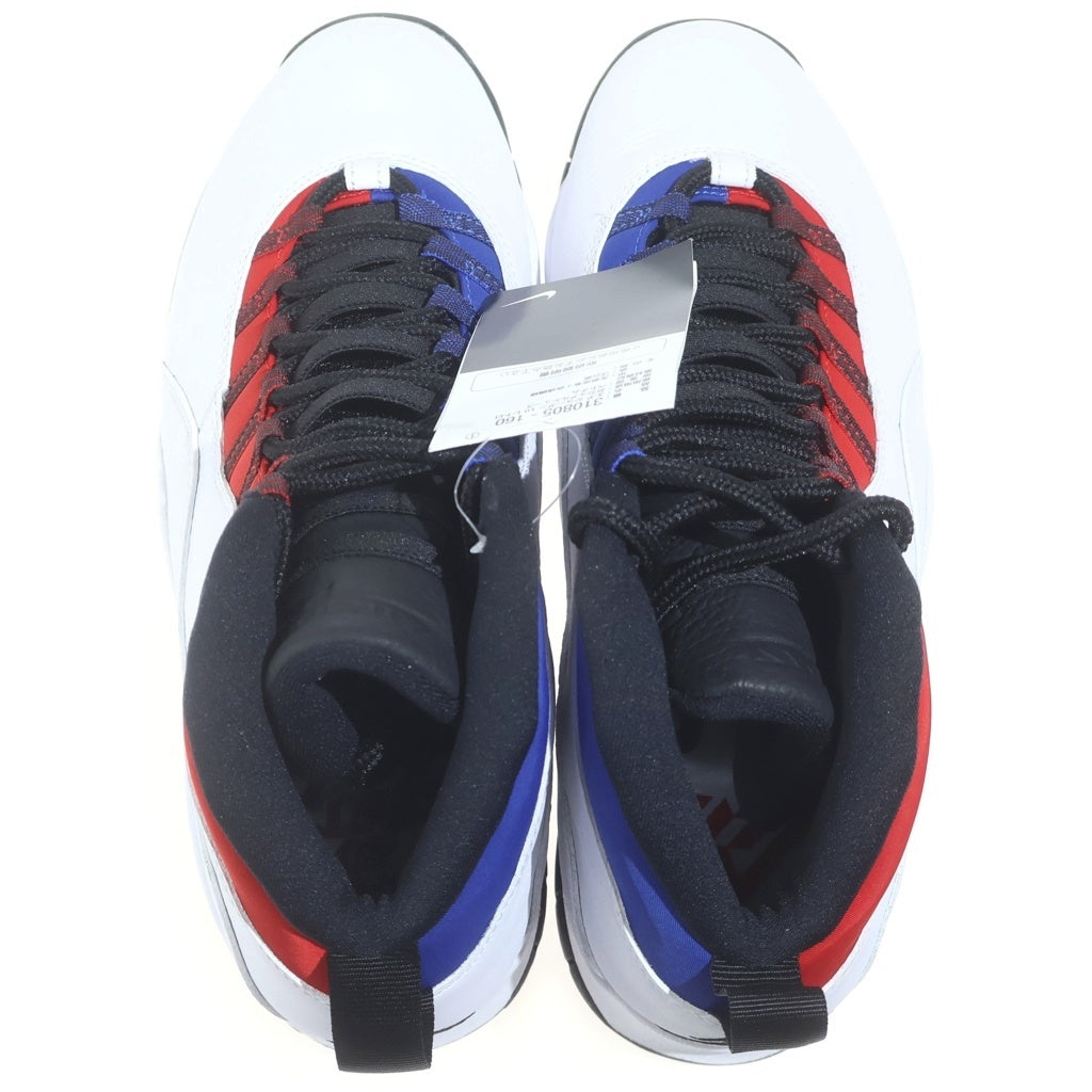 NIKE(ナイキ) AIR JORDAN 10 RETRO 310805-160 エアジョーダン10 レトロ ミッドカットスニーカー ホワイト US10.5/28.5cm