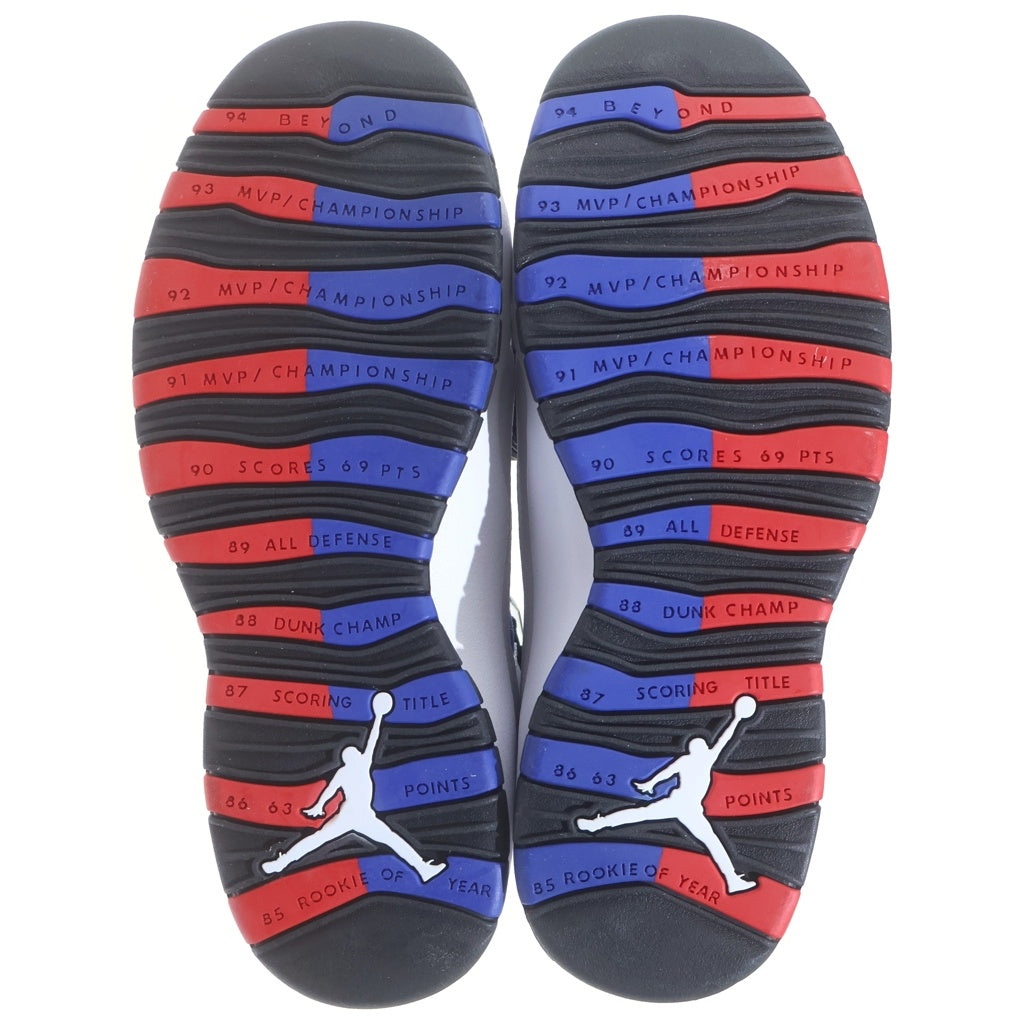 NIKE(ナイキ) AIR JORDAN 10 RETRO 310805-160 エアジョーダン10 レトロ ミッドカットスニーカー ホワイト US10.5/28.5cm