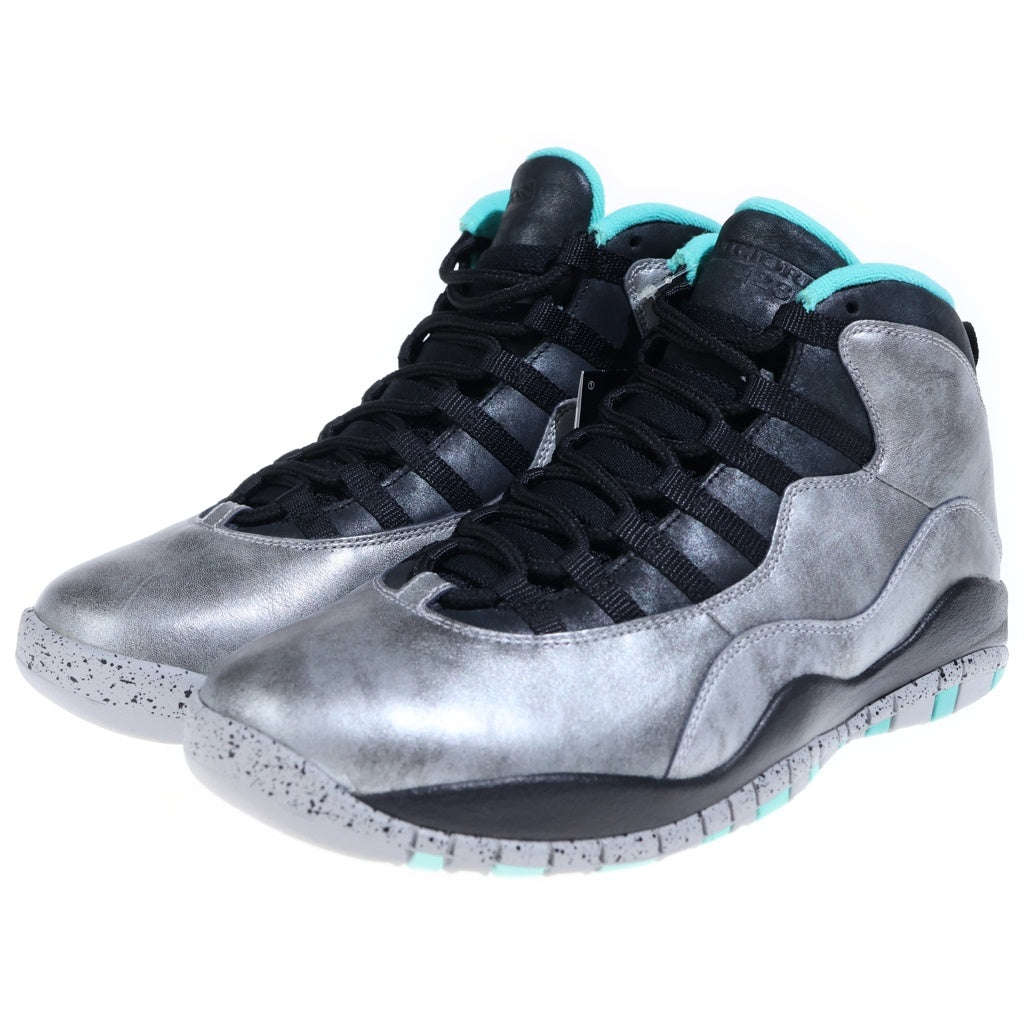 NIKE(ナイキ) 【観賞用 2014年製】 AIR JORDAN 10 RETRO Lady of Liberty ナイキ エアジョーダン10 レトロ レディー オブ リバティー ハイカットスニーカー グレー US11/29cm