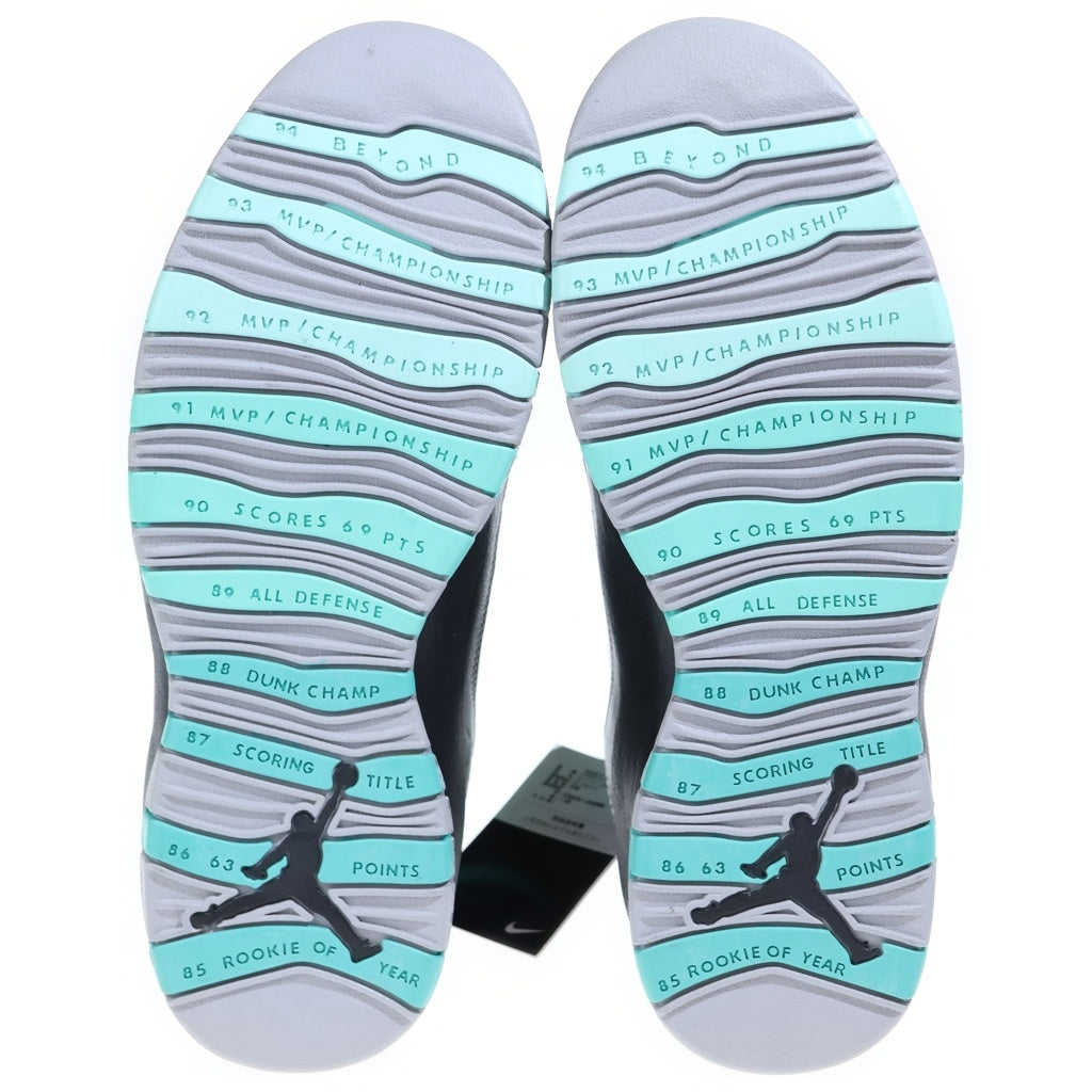 NIKE(ナイキ) 【観賞用 2014年製】 AIR JORDAN 10 RETRO Lady of Liberty ナイキ エアジョーダン10 レトロ レディー オブ リバティー ハイカットスニーカー グレー US11/29cm