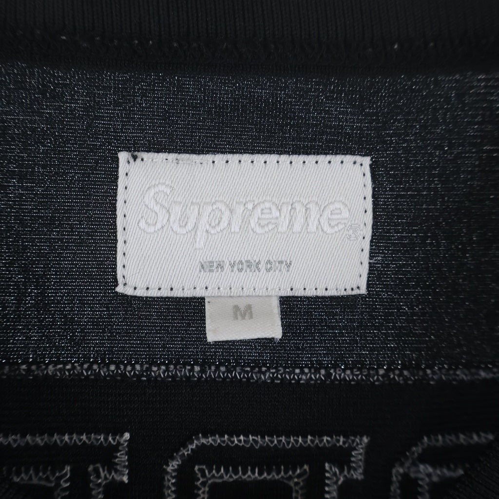 SUPREME(シュプリーム) 14SS Championship Football Top チャンピオンシップ フットボール トップ メッシュ 半袖Tシャツカットソー ブラック