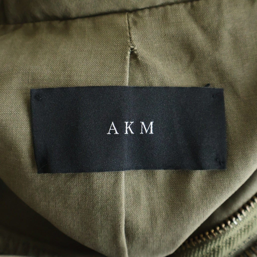 AKM(エーケーエム) M65 ミリタリージャケット ブルゾン カーキ