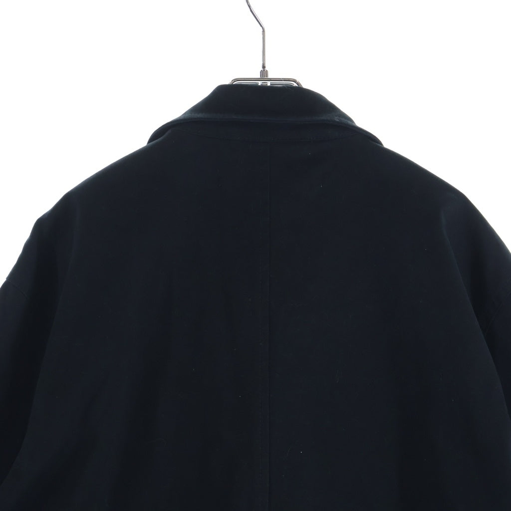 OFF-WHITE(オフホワイト) 16AW カットオフ ステンカラーコート ブラック