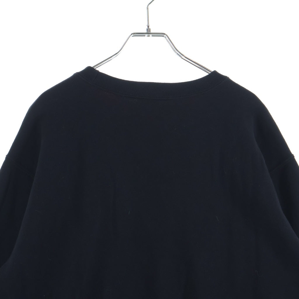 SUPREME(シュプリーム) 18SS Box Logo Contrast Crewneck ボックスロゴ コントラスト クルーネック スウェットトレーナー ブラック