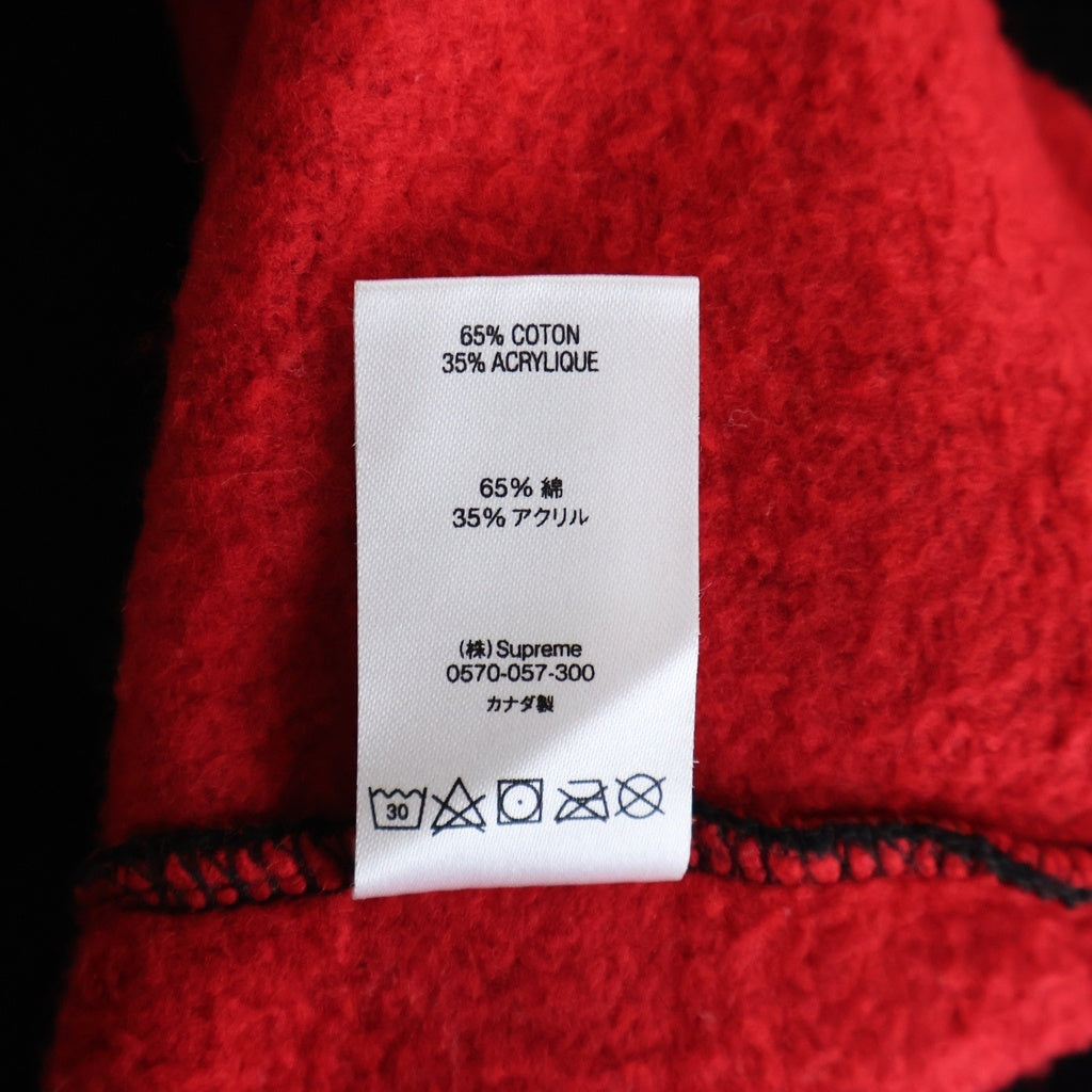 SUPREME(シュプリーム) 18SS Box Logo Contrast Crewneck ボックスロゴ コントラスト クルーネック スウェットトレーナー ブラック