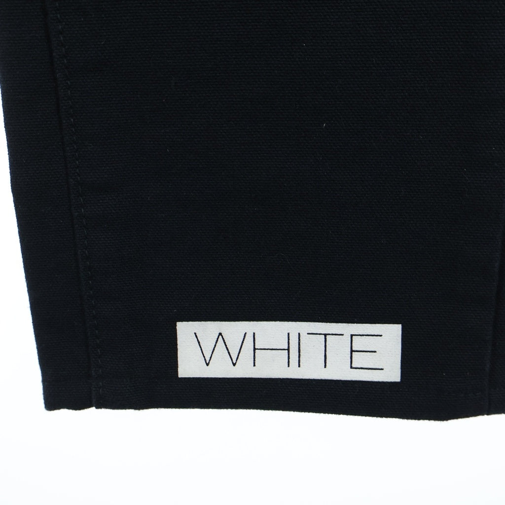 OFF-WHITE(オフホワイト) ワッペン ダメージ デニムパンツ ブラック