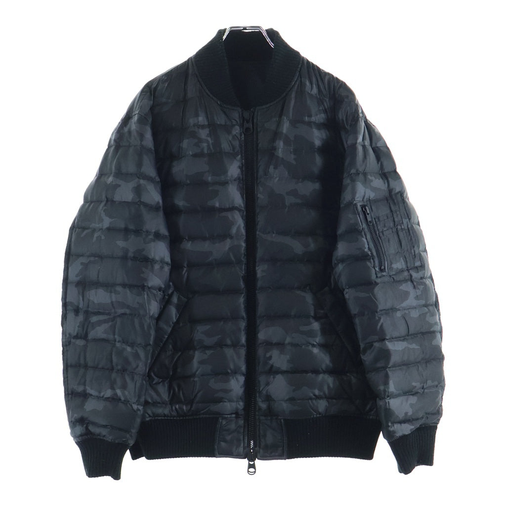 KITH(キス) ×TOKYO NISHIKAWA ×nano universe 東京西川 ナノユニバース カモフラ リバーシブル ボンバージャケット ブルゾン ブラック