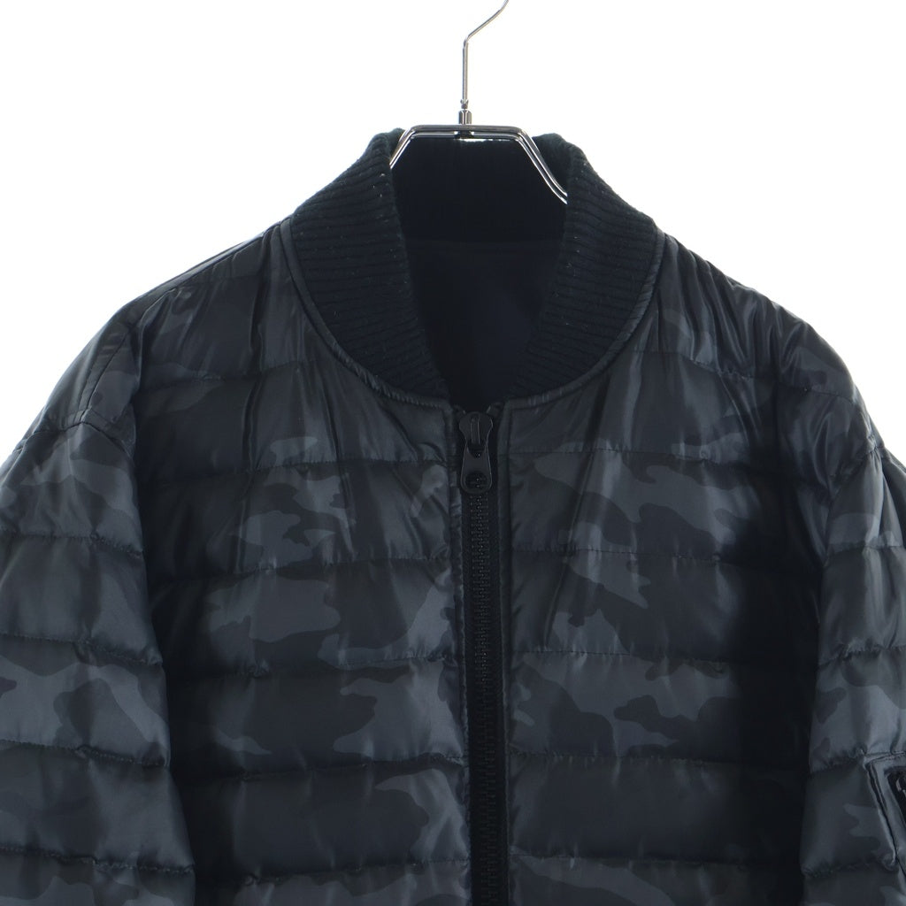KITH(キス) ×TOKYO NISHIKAWA ×nano universe 東京西川 ナノユニバース カモフラ リバーシブル ボンバージャケット ブルゾン ブラック