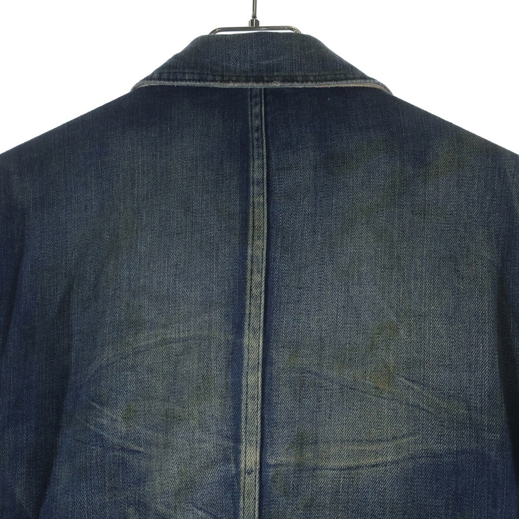 ISAMU KATAYAMA BACKLASH(イサムカタヤマバックラッシュ) 8.5oz ピッグスキン デニム オールインワン つなぎ インディゴ 1267-04