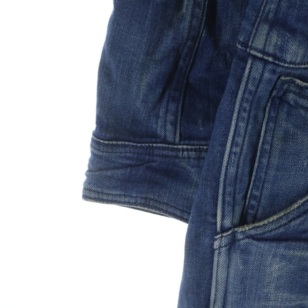 ISAMU KATAYAMA BACKLASH(イサムカタヤマバックラッシュ) 8.5oz ピッグスキン デニム オールインワン つなぎ インディゴ 1267-04
