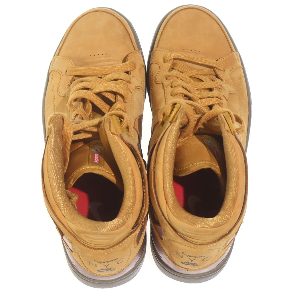 NIKE(ナイキ) 【観賞用 2011年製】 ×ZOOM AIR 94 HIGH 428927-778 シュプリーム ズーム エアー 94 ハイカットスニーカー ブラウン US10/28cm