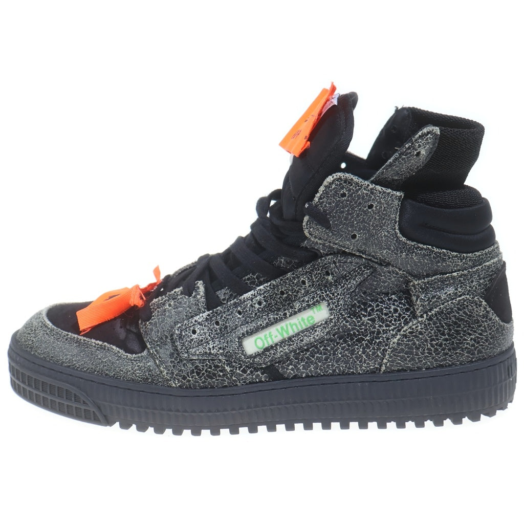 OFF-WHITE(オフホワイト) オフコート 3.0 ハイカットスニーカー ブラック