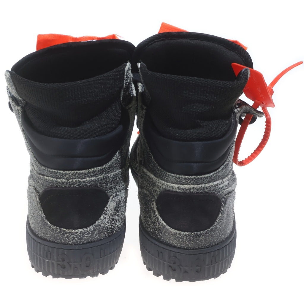 OFF-WHITE(オフホワイト) オフコート 3.0 ハイカットスニーカー ブラック