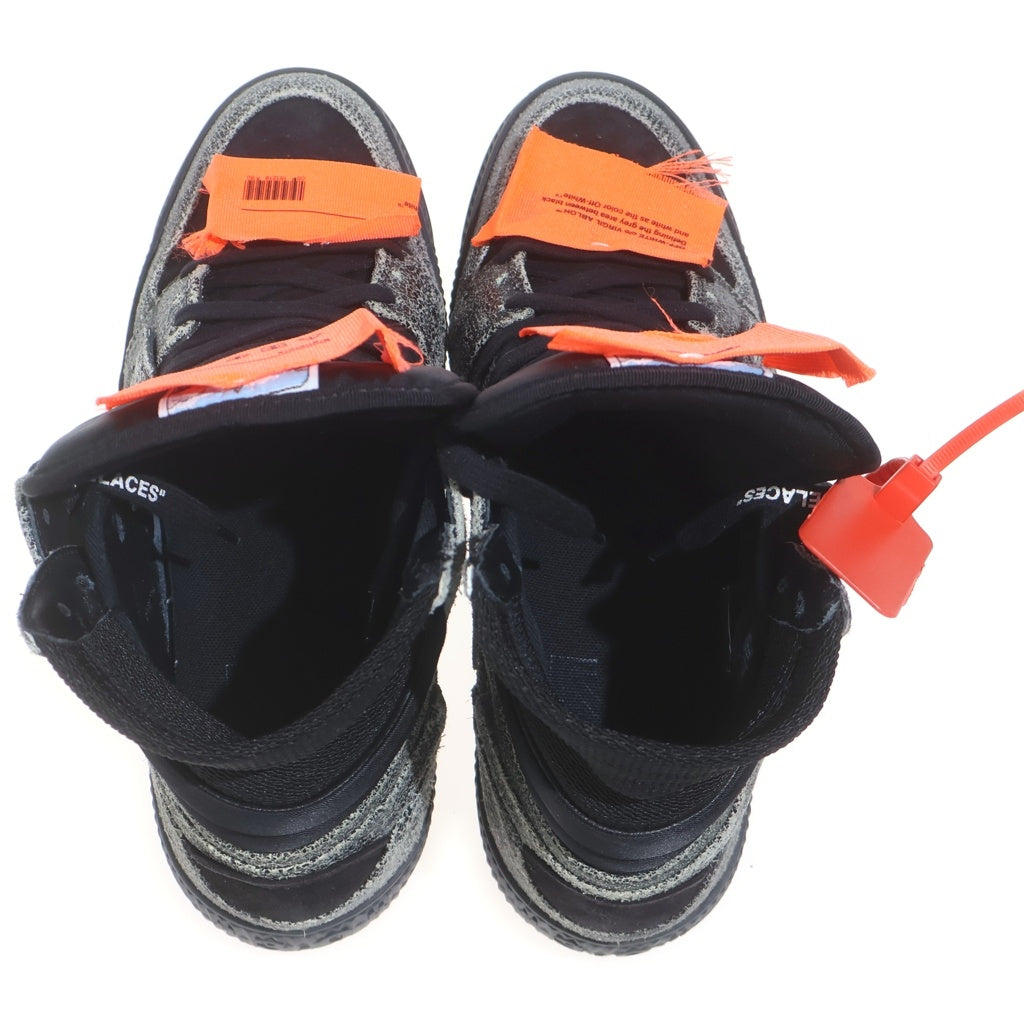 OFF-WHITE(オフホワイト) オフコート 3.0 ハイカットスニーカー ブラック