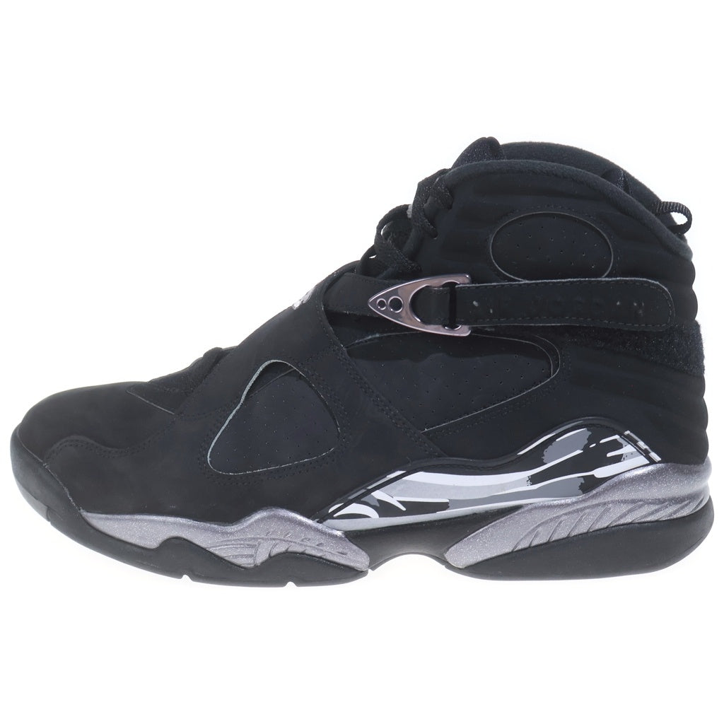 NIKE(ナイキ) AIR JORDAN 8 Retro Chrome 305381-003 エアジョーダン8 レトロ クローム ハイカットスニーカー ブラック US11/29cm