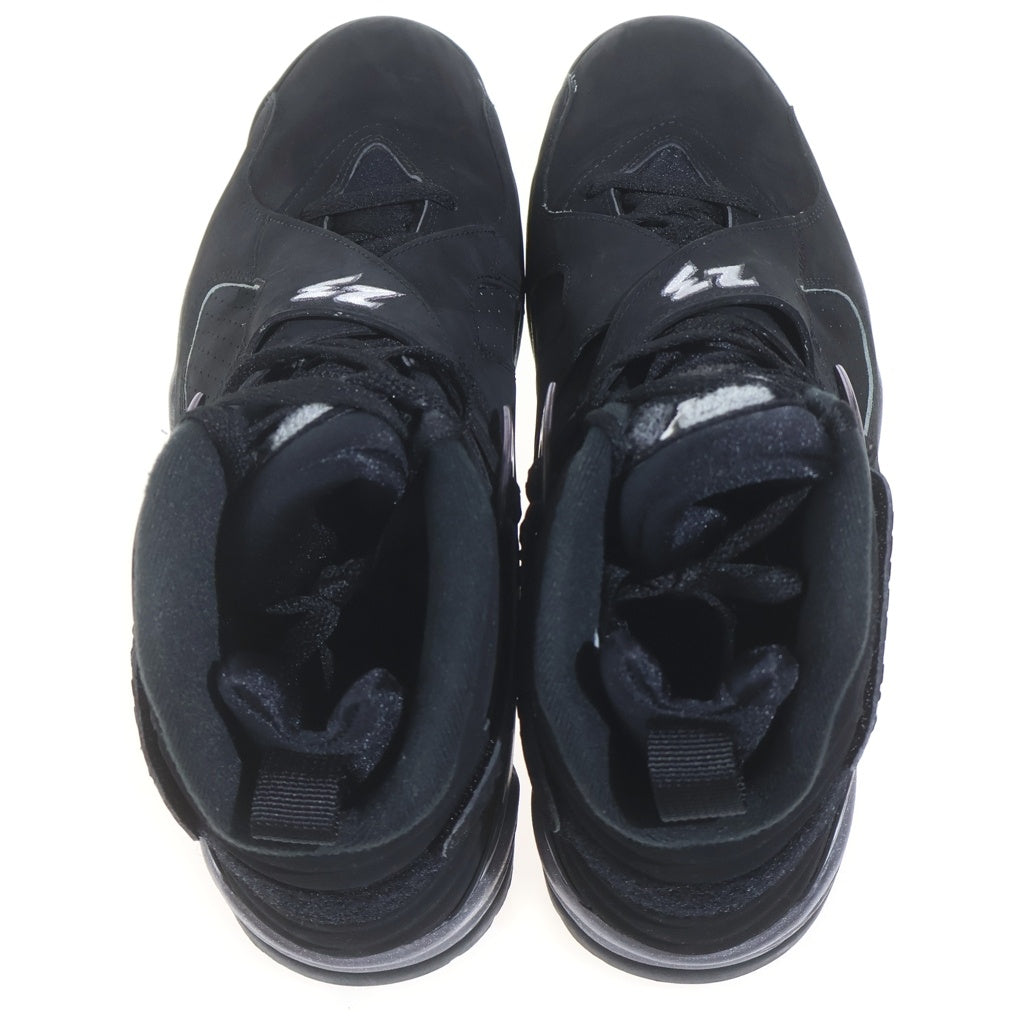 NIKE(ナイキ) AIR JORDAN 8 Retro Chrome 305381-003 エアジョーダン8 レトロ クローム ハイカットスニーカー ブラック US11/29cm