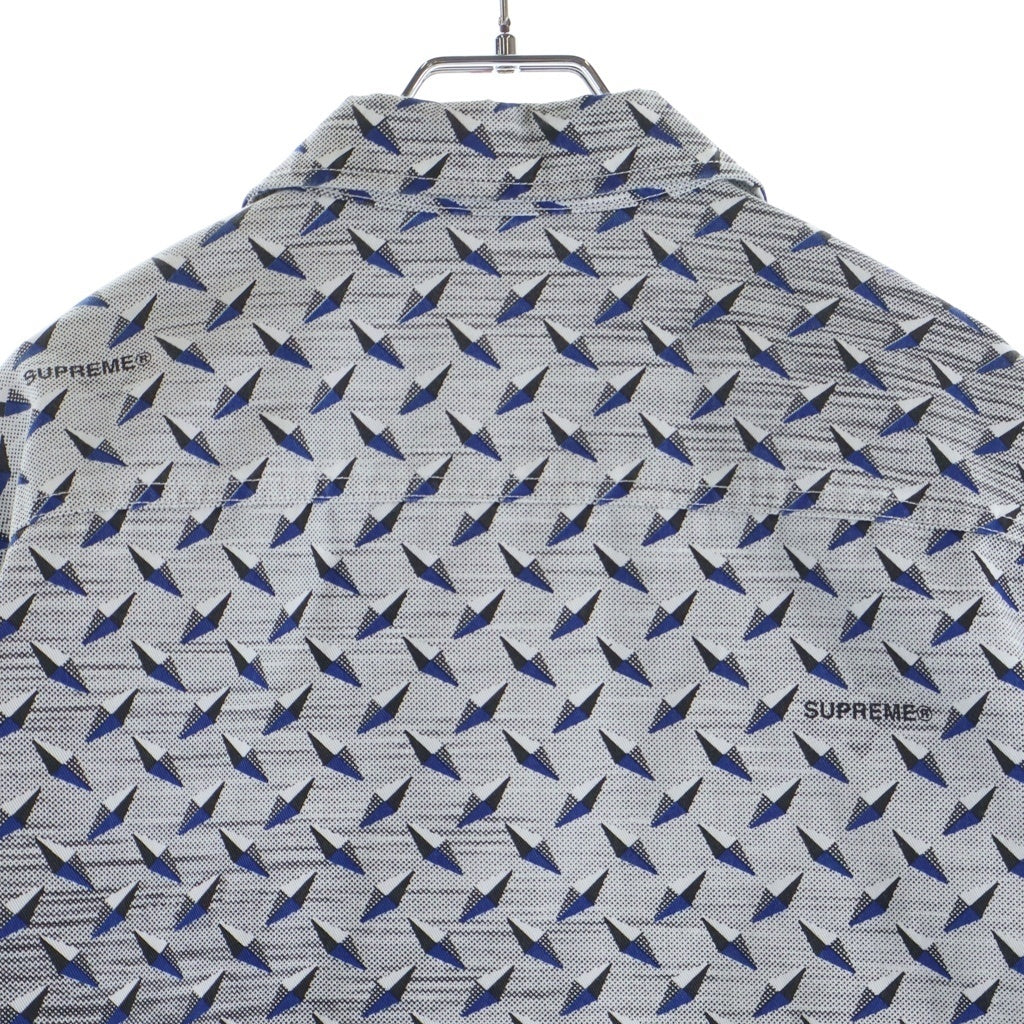 SUPREME(シュプリーム) 19SS Diamond Plate Work Jacket ダイヤモンド プレート ジップアップ ジャケット グレー