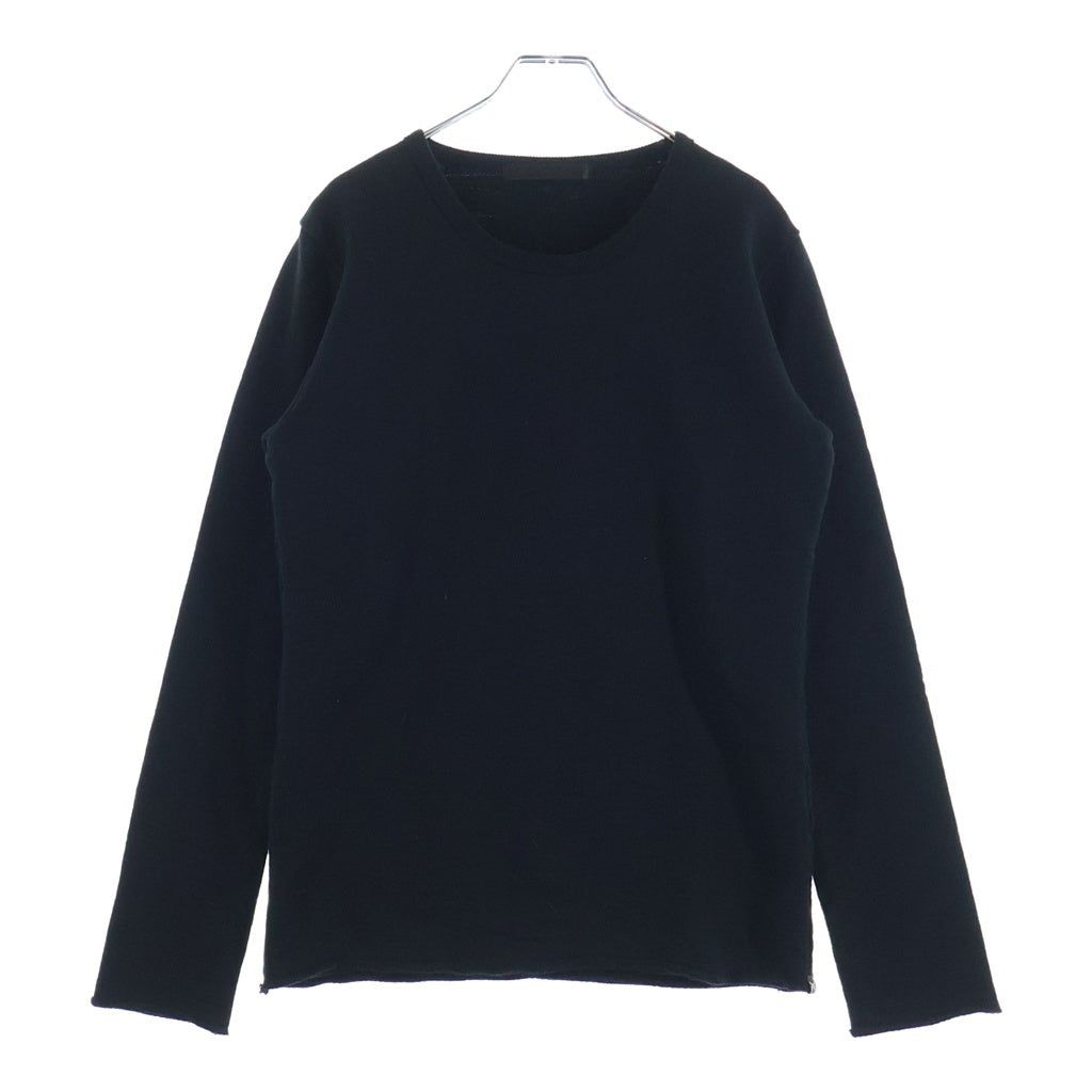 roar(ロアー) 17AW バックロゴプリント クルーネック スウェットトレーナー ブラック 13FRT-17A