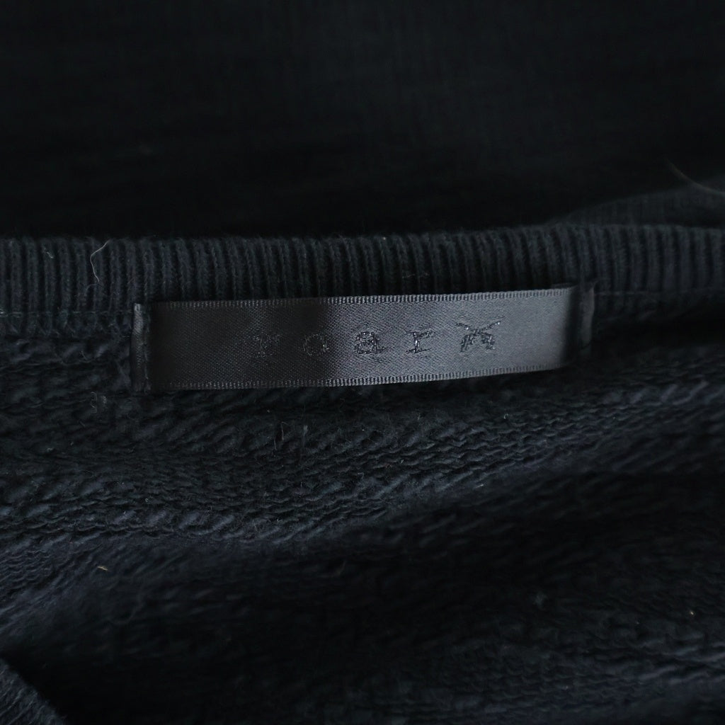 roar(ロアー) 17AW バックロゴプリント クルーネック スウェットトレーナー ブラック 13FRT-17A