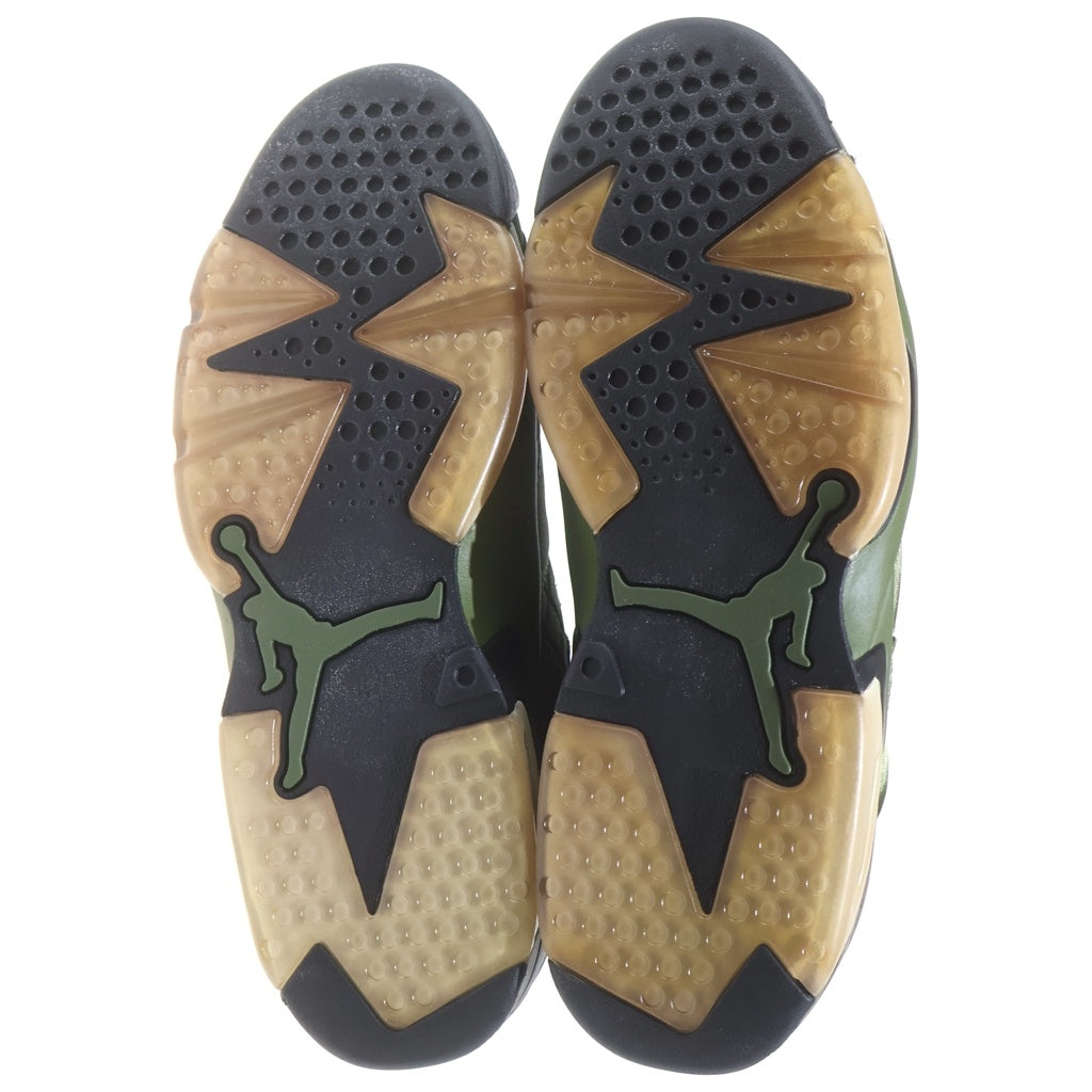 NIKE(ナイキ) 【観賞用2017年製】 AIR JORDAN 6 RETRO PINNACLE AH4614-303 エアジョーダン 6 ピナクル ハイカットスニーカー カーキ US10.5/28.5cm