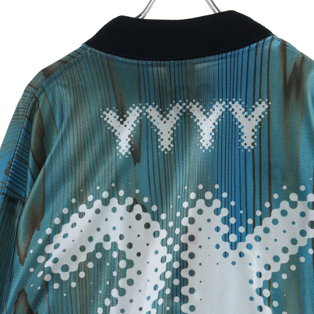 NIKE(ナイキ) ×OFF-WHITE JERSEYDN オフホワイト エルボーロゴ ゲームシャツ ブルー DN1701-411