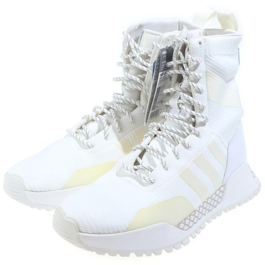 adidas(アディダス) H.F/1.3 PK H.F1.3K BY3007 レースアップ ハイカット スニーカー ホワイト US10/28cm
