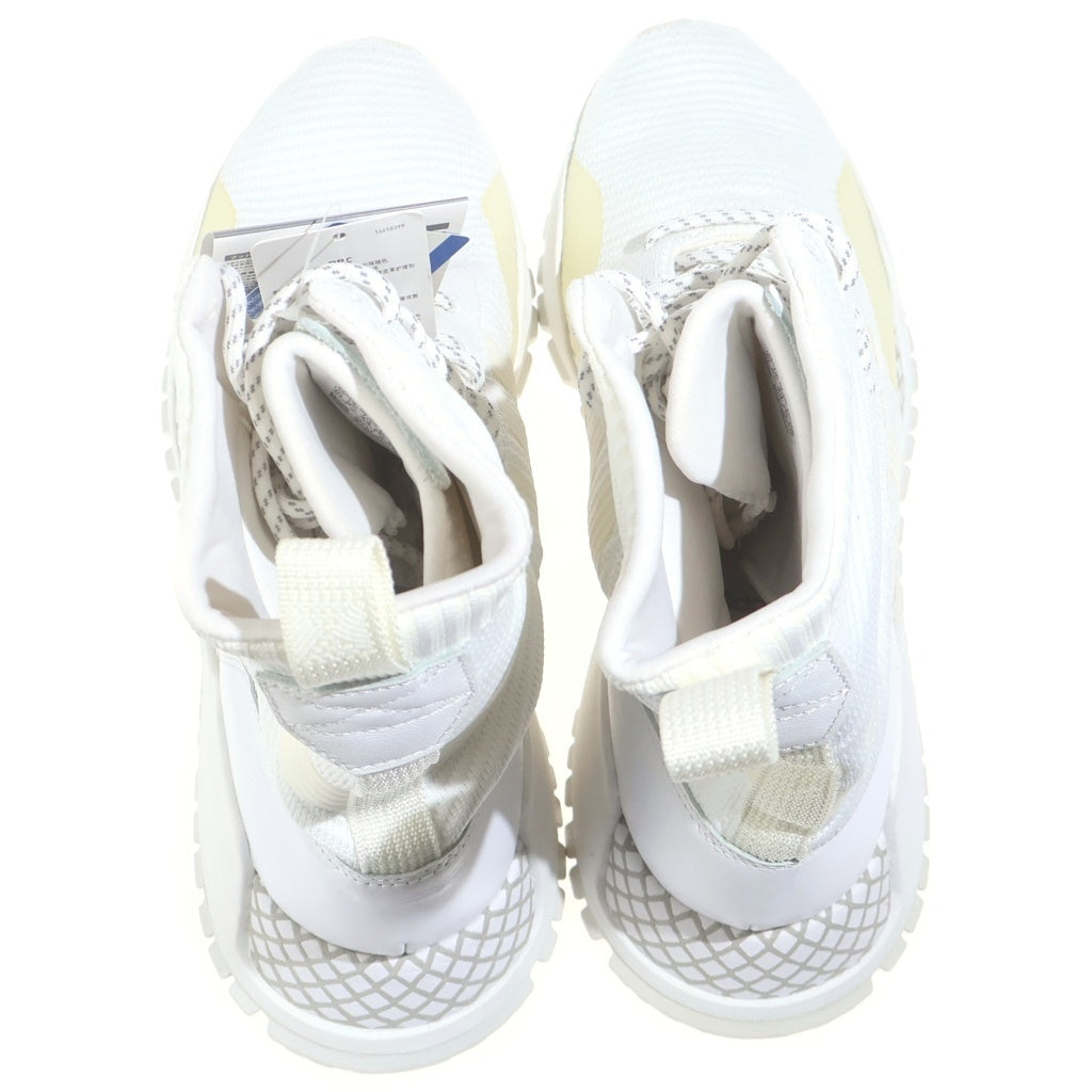 adidas(アディダス) H.F/1.3 PK H.F1.3K BY3007 レースアップ ハイカット スニーカー ホワイト US10/28cm
