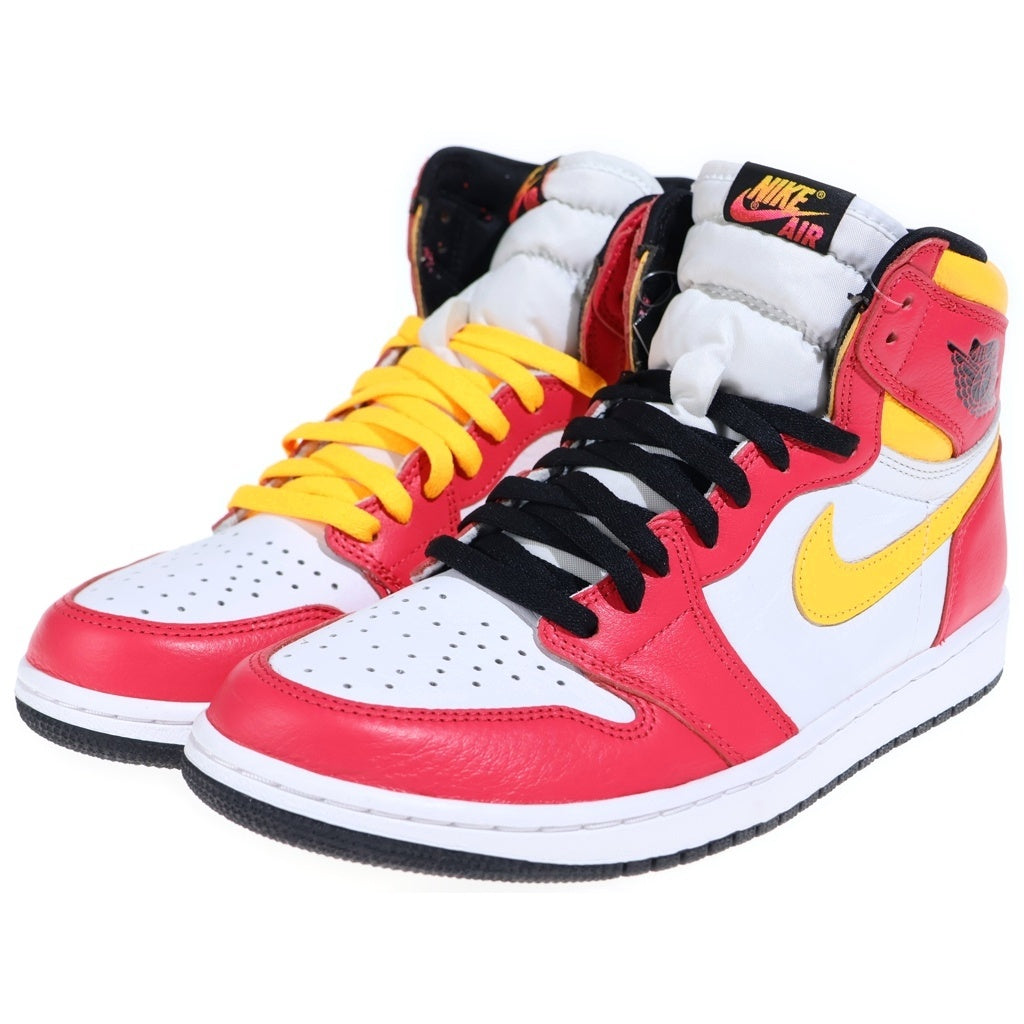 NIKE(ナイキ) AIR JORDAN 1 RETRO HIGH OG 555088-603 エアジョーダン 1 レトロ ハイカットスニーカー レッド US10.5/28.5cm