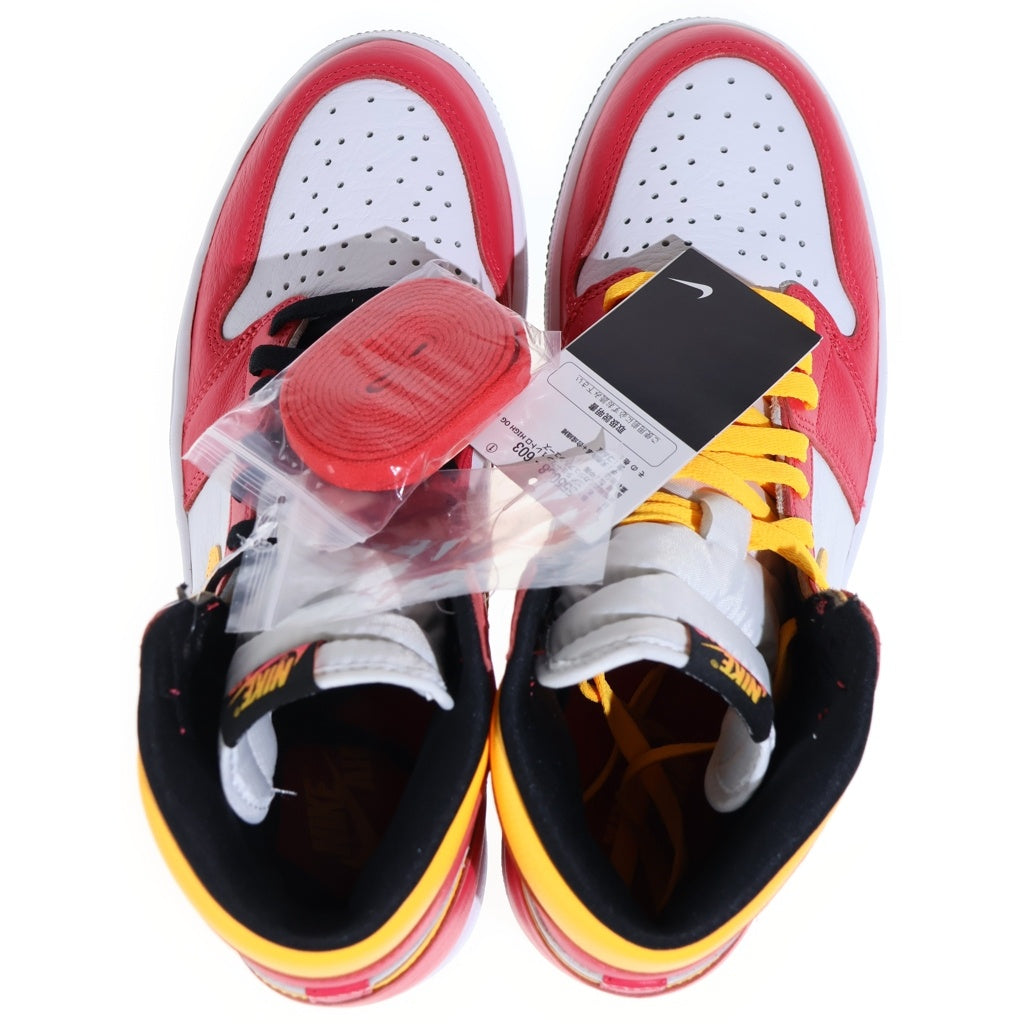 NIKE(ナイキ) AIR JORDAN 1 RETRO HIGH OG 555088-603 エアジョーダン 1 レトロ ハイカットスニーカー レッド US10.5/28.5cm