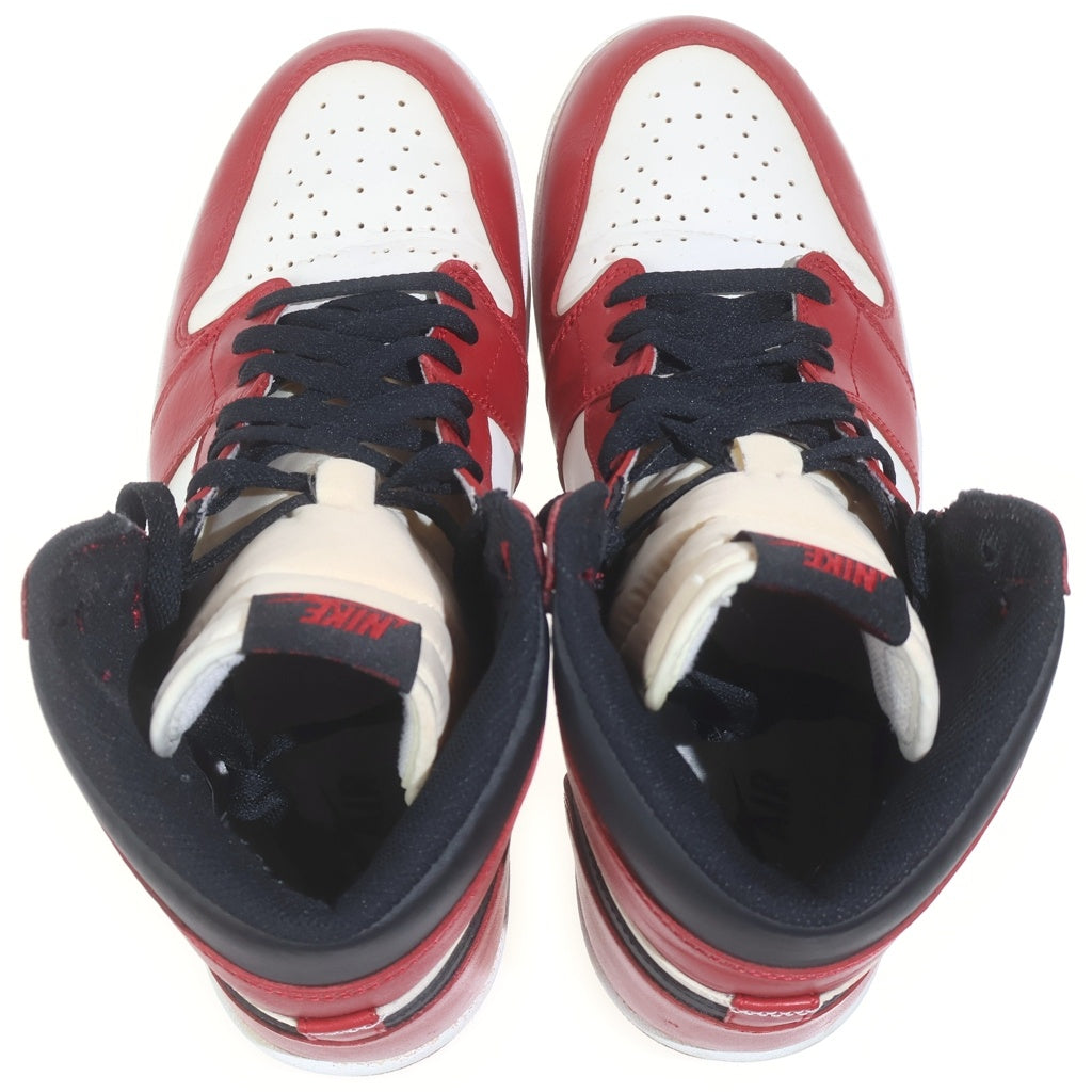 NIKE(ナイキ) AIR JORDAN 1.5 HIGH THE RETURN 768861-601 エアジョーダン 1.5 ザ リターン ハイカットスニーカー ホワイト/レッド US10/28cm