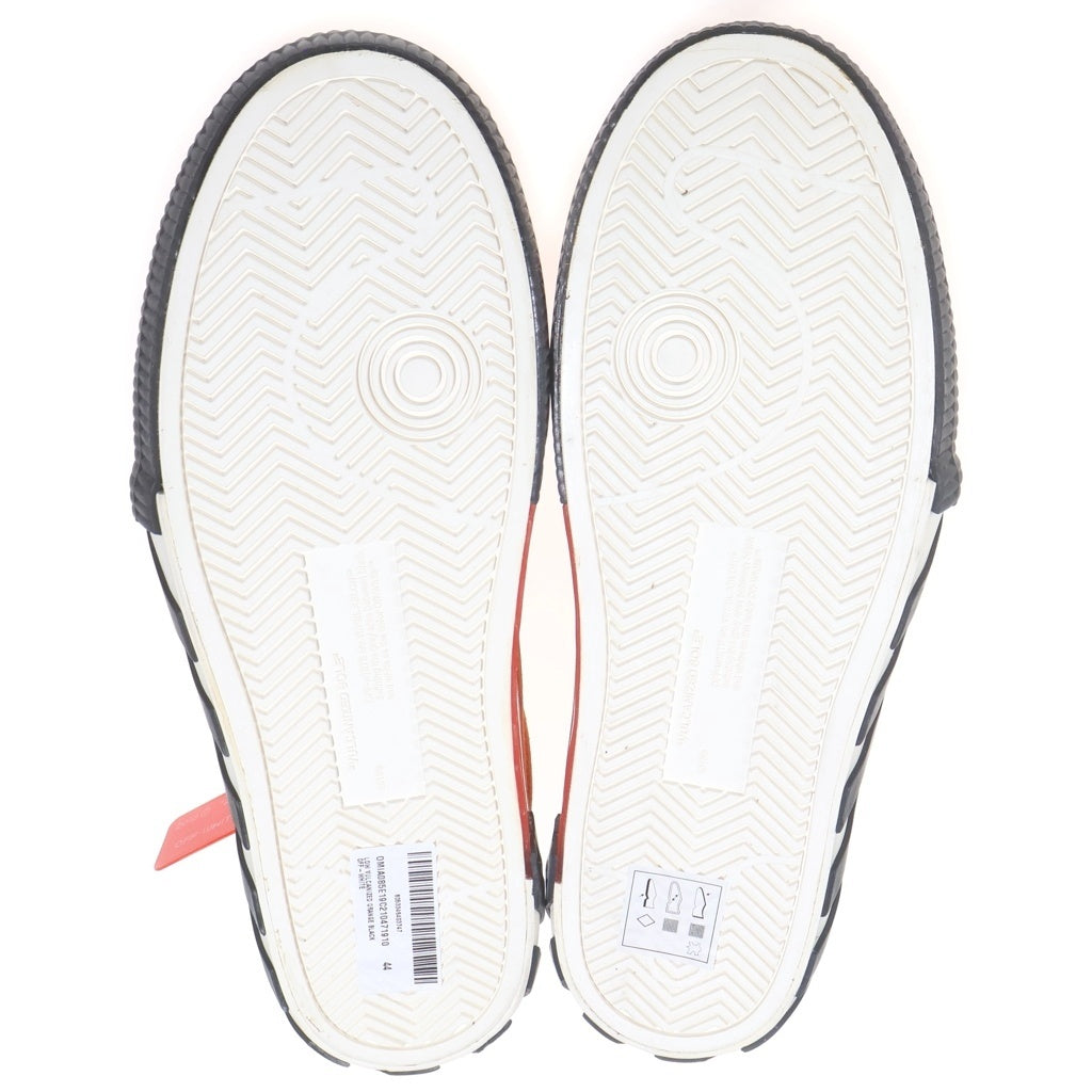 OFF-WHITE(オフホワイト) Vulcanized Low スエード レザーローカットスニーカー オレンジ OMIA085E19C210471910