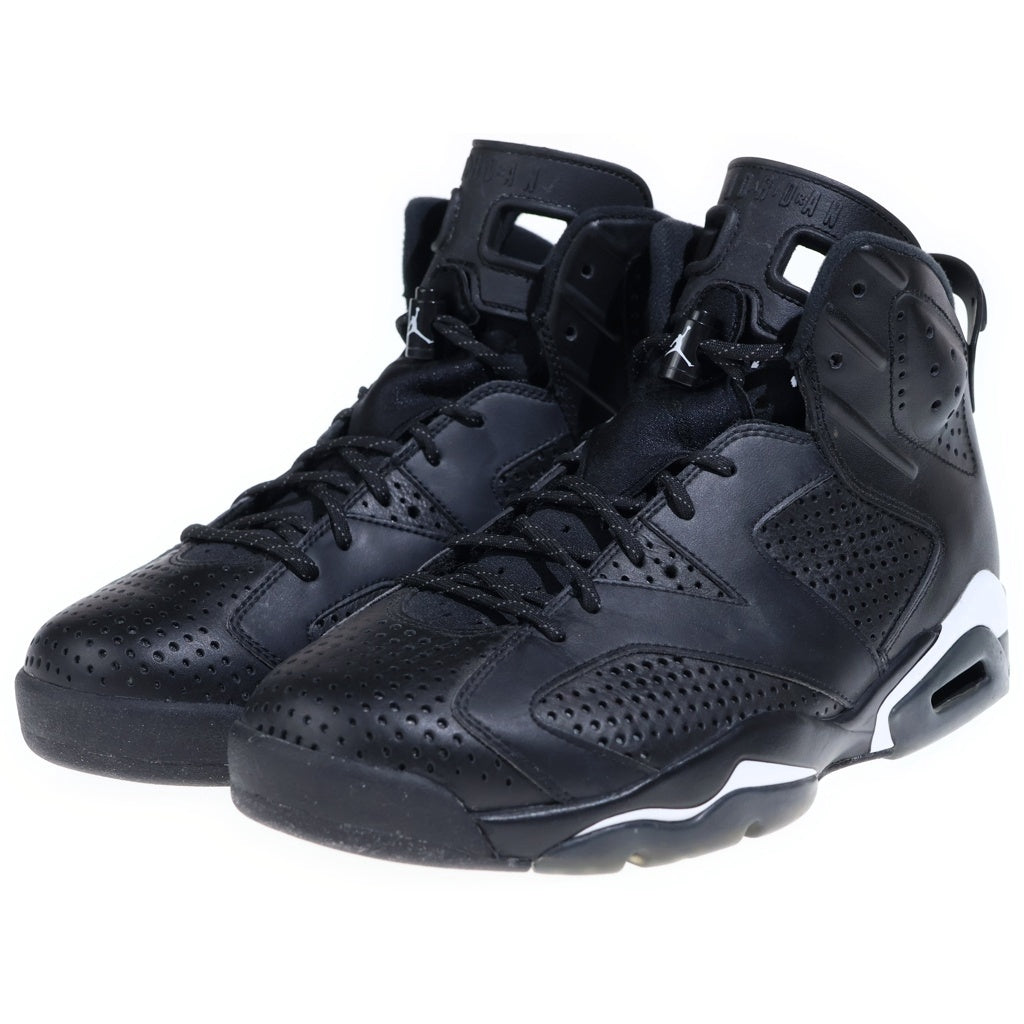 NIKE(ナイキ) AIR JORDAN 6 RETRO BLACK CAT 384664-020 エアジョーダン 6 レトロ ブラック キャット ハイカットスニーカー ブラック US10/28cm