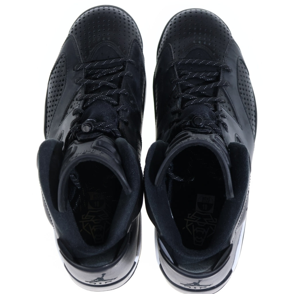 NIKE(ナイキ) AIR JORDAN 6 RETRO BLACK CAT 384664-020 エアジョーダン 6 レトロ ブラック キャット ハイカットスニーカー ブラック US10/28cm