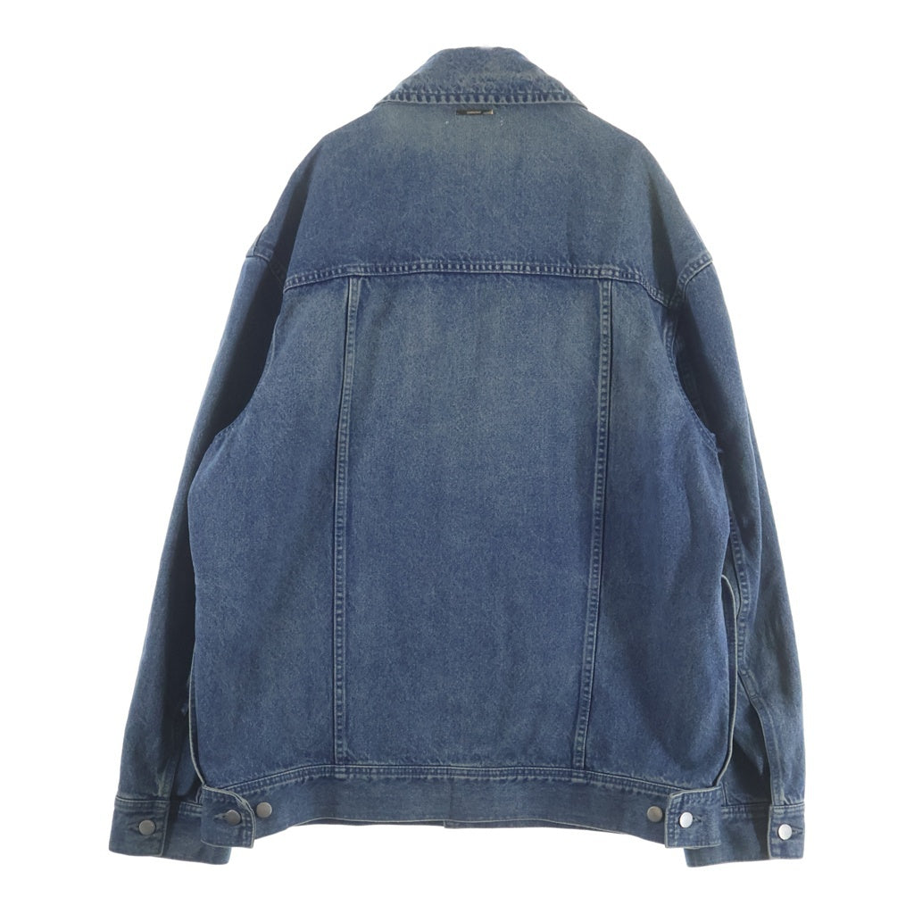 AMBUSH(アンブッシュ) ネイル装飾 デニムトラッカージャケット インディゴ AMBOT-150