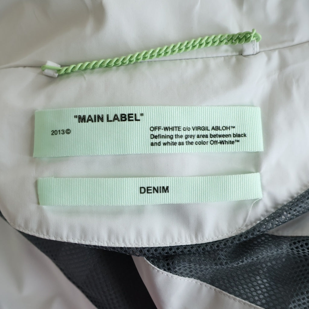 OFF-WHITE(オフホワイト) 18SS ゴアテックス ナイロン グラフィティー マウンテン パーカージャケット ホワイト/マルチ OMBA0031S8003012