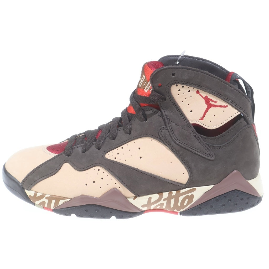 NIKE(ナイキ) ×Patta AIR JORDAN 7 OG BROWN AT3375-200 エアジョーダン7 ブラウン ハイカットスニーカー シューズ US10.5/28.5cm ブラウン