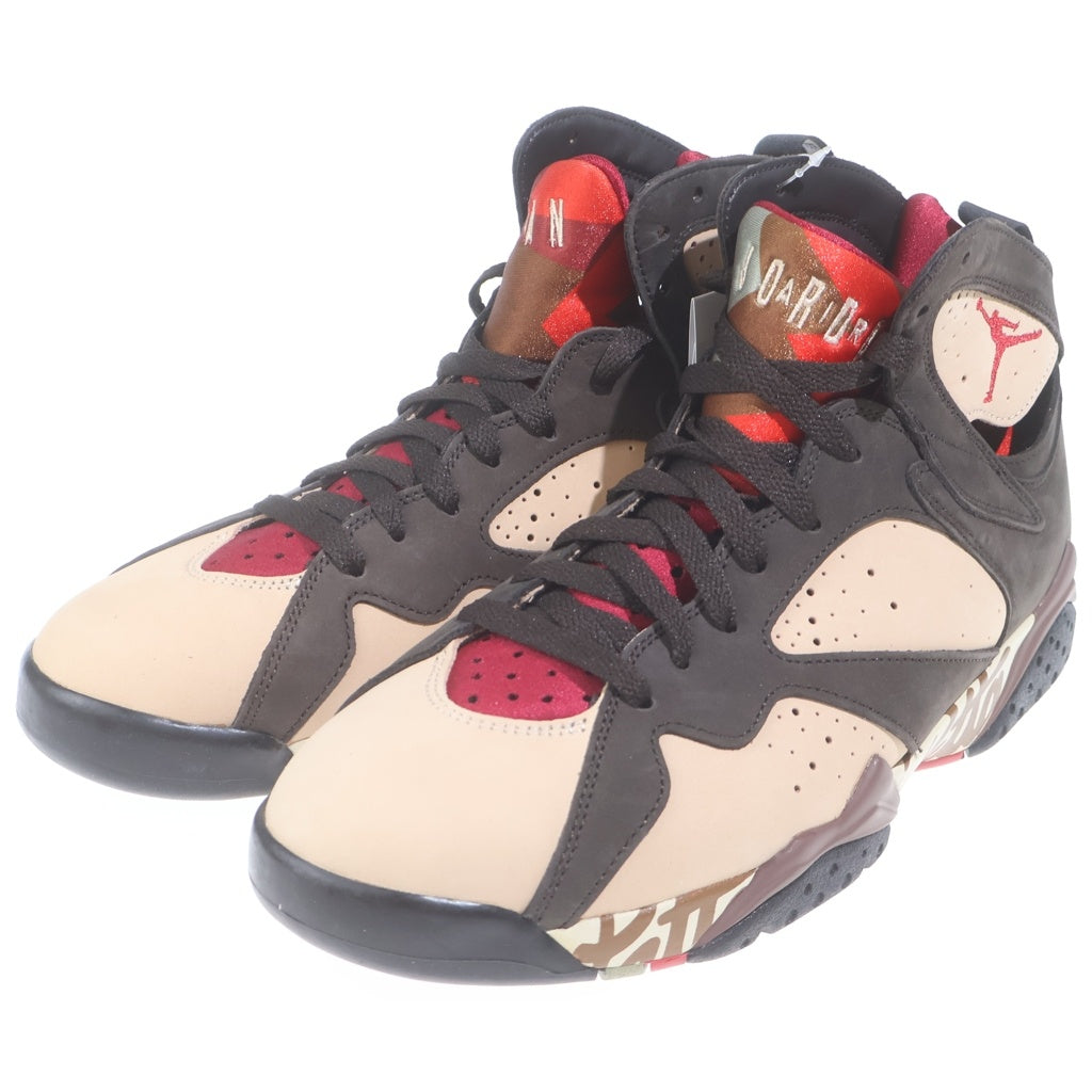NIKE(ナイキ) ×Patta AIR JORDAN 7 OG BROWN AT3375-200 エアジョーダン7 ブラウン ハイカットスニーカー シューズ US10.5/28.5cm ブラウン