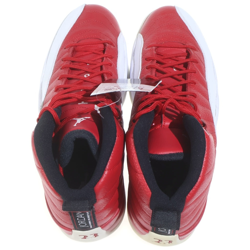 NIKE(ナイキ) 【観賞用 2016年製】 AIR JORDAN 12 RETRO 130690-600 エアジョーダン 12 レトロ ハイカットスニーカー レッド/ホワイト US10.5/28.5cm