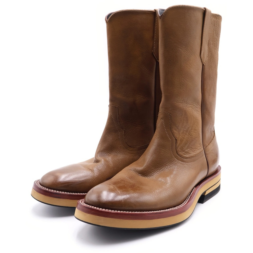 Locking Shoes(ロッキングシューズ) ROPER BOOTS TS-025 ローパーブーツ ペコスブーツ ブラウン US9/27cm