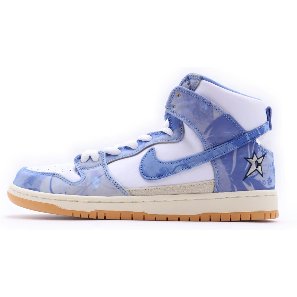 NIKE SB(ナイキエスビー) ×Carpet Company DUNK HIGH CV1677-100 カーペットカンパニー ダンク ハイカットスニーカー ホワイト/ブルー US11/29cm